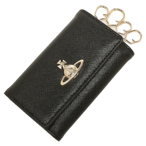 ヴィヴィアンウエストウッド キーケース ヴィクトリア ブラック メンズ レディース VIVIENNE WESTWOOD 51020001 40565 N421