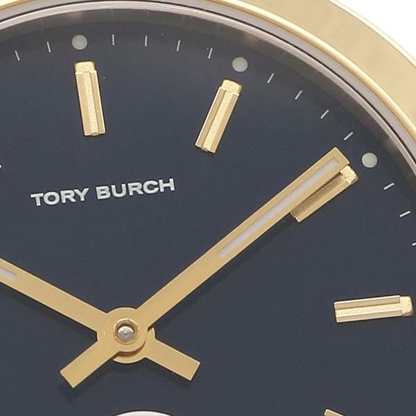 半額クーポン配布中 レディース 時計 アウトレット Burch Tory コリンズ Tb1303 トリーバーチ ネイビー ネイビー クォーツ Autoescolaenllac Com