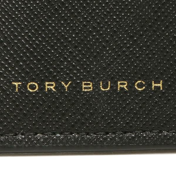 トリーバーチ アウトレット 二つ折り財布 エマーソン ブラック レディース TORY BURCH 80900 001 詳細画像