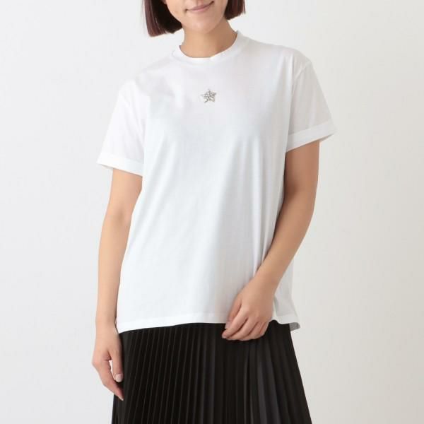 ステラマッカートニー トップス Ｔシャツ ミニスター ホワイﾄ レディース STELLA McCARTNEY 457142 SLW23 9000