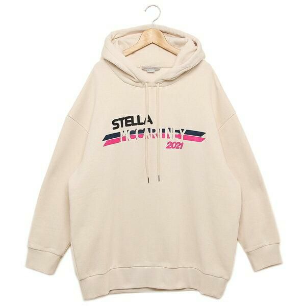 ステラマッカートニー パーカー フーディー ロゴ クリーム レディース STELLA McCARTNEY 515813 SOW82 9201 詳細画像