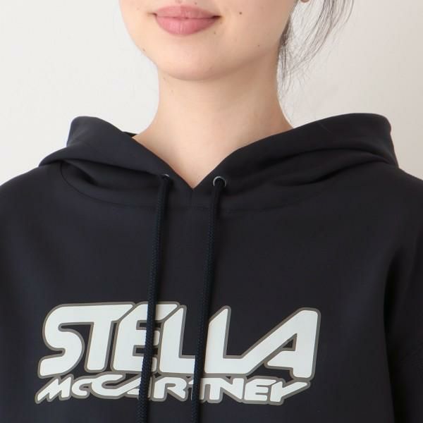 ステラマッカートニー パーカー フーディー ロゴ ネイビー レディース STELLA McCARTNEY 603682 SPW05 4000 詳細画像