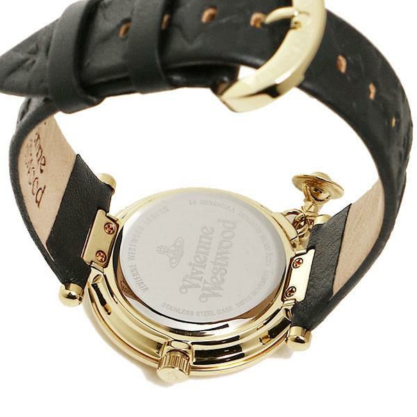 ヴィヴィアンウエストウッド 時計 レディース オーブ2 32MM クォーツ ブラック ブラック VIVIENNE WESTWOOD VV006BKGD 詳細画像