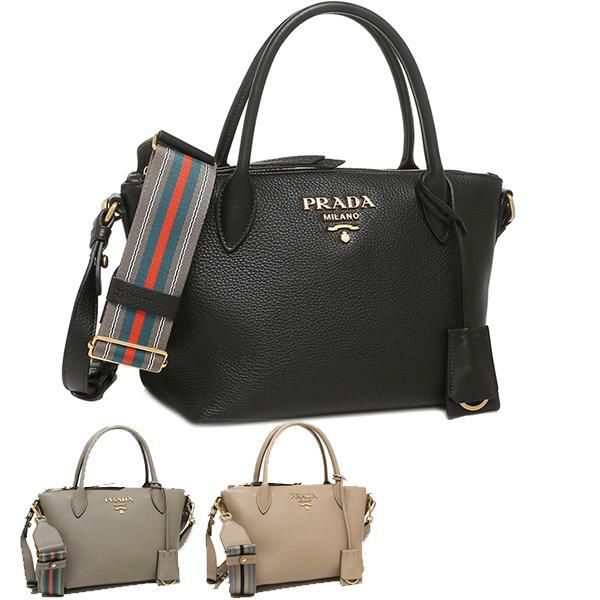 プラダ ショルダーバッグ ハンドバッグ ヴィテロダイノ ミニバッグ レディース PRADA 1BA111 2BBE　NOX