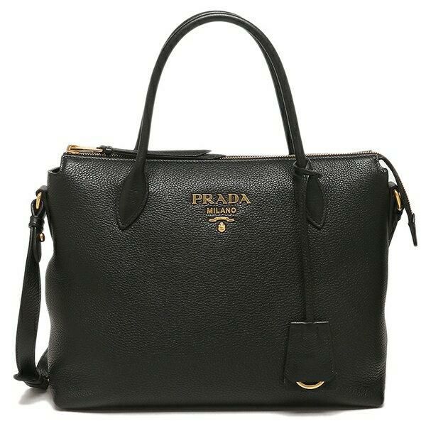 プラダ トートバッグ ショルダーバッグ ヴィテロダイノ レディース PRADA 1BA157 2BBE NOX 詳細画像