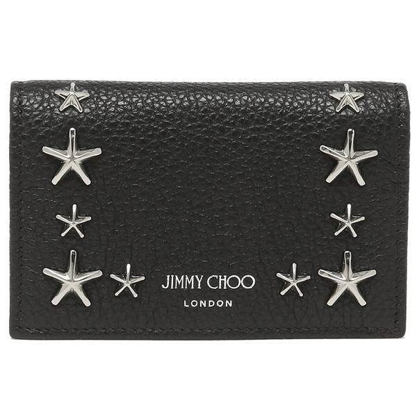 ジミーチュウ カードケース ネッロ ブラック メンズ レディース JIMMY CHOO NELLOUUF 14503793 詳細画像