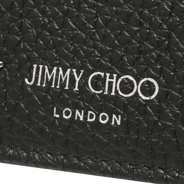 ジミーチュウ カードケース ネッロ ブラック メンズ レディース JIMMY CHOO NELLOUUF 14503793 詳細画像