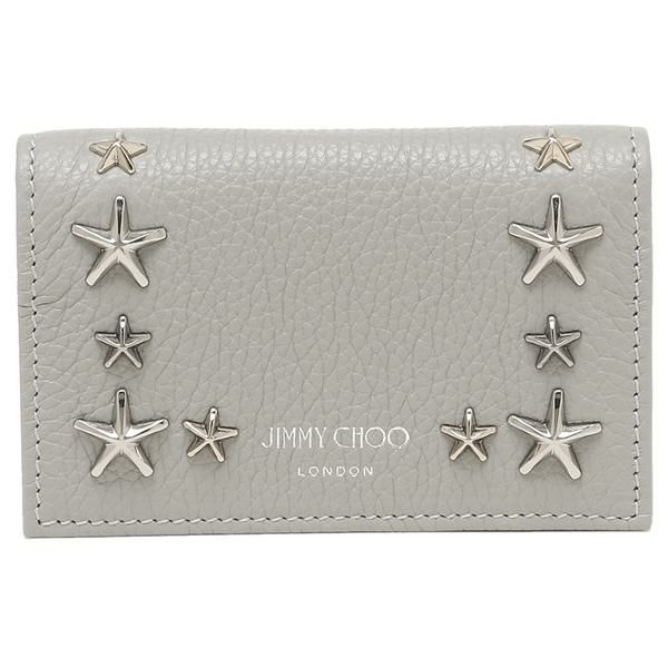 ジミーチュウ カードケース ネッロ グレー メンズ レディース JIMMY CHOO NELLOUUF 14503794 詳細画像