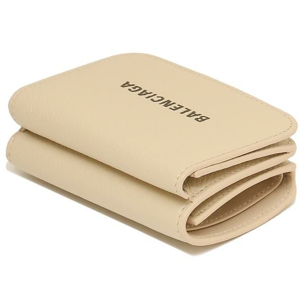 バレンシアガ 三つ折り財布 キャッシュ ミニ財布 ベージュ レディース BALENCIAGA 593813 1IZI3 2760 詳細画像