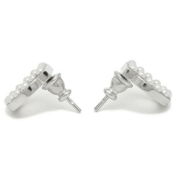 サルヴァトーレフェラガモ  ピアス アクセサリー ガンチーニ クリスタルパール ミディアム レディース Salvatore Ferragamo 760125 詳細画像