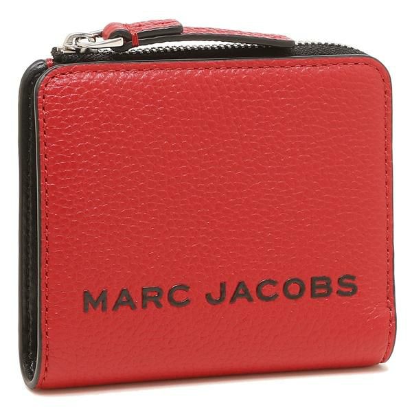 マークジェイコブス  二つ折り財布 ザ ボールド ミニ財布 レッド レディース MARC JACOBS M0017140 617