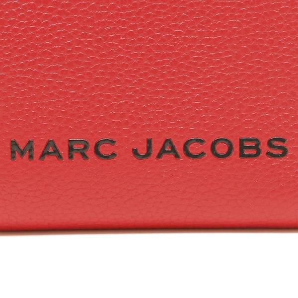マークジェイコブス  二つ折り財布 ザ ボールド ミニ財布 レッド レディース MARC JACOBS M0017140 617 詳細画像