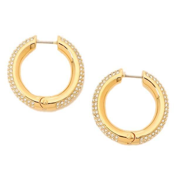 スワロフスキー ピアス アクセサリー デクストラ フープ ホワイト ゴールド レディース SWAROVSKI 5618305 詳細画像
