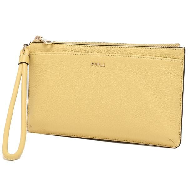 フルラ ポーチ バビロン Sサイズ クラッチバッグ イエロー レディース FURLA WE00141 HSF000 MIM00 詳細画像