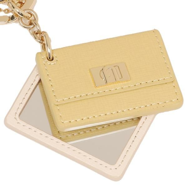 フルラ  キーリング キーホルダー ヴィーナス ミラー イエロー レディース FURLA WR00013 SFB000 0626S 詳細画像