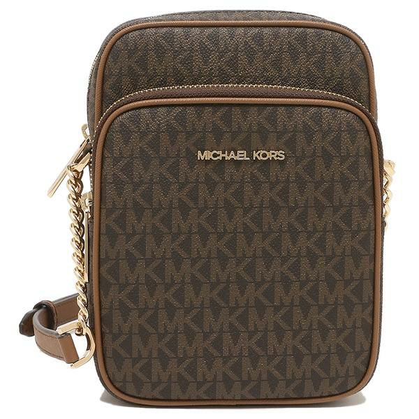 マイケルコース アウトレット ショルダーバッグ ジェットセットトラベル ブラウン レディース MICHAEL KORS 35F1GTVC2B BROWN 詳細画像