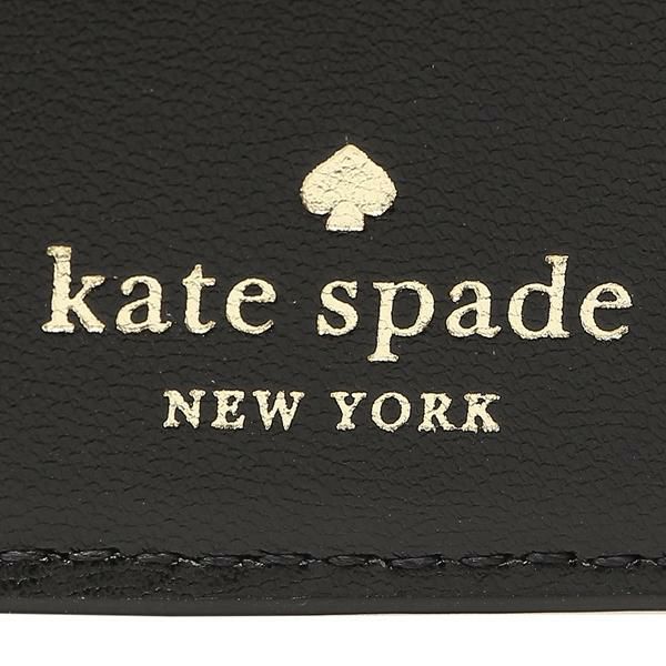 ケイトスペード アウトレット 二つ折り財布 ステイシー ブラック レディース KATE SPADE WLR00634 001 詳細画像