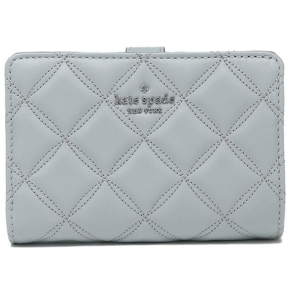 ケイトスペード アウトレット 二つ折り財布 ナタリア ライトブルー レディース KATE SPADE WLRU6344 025 詳細画像