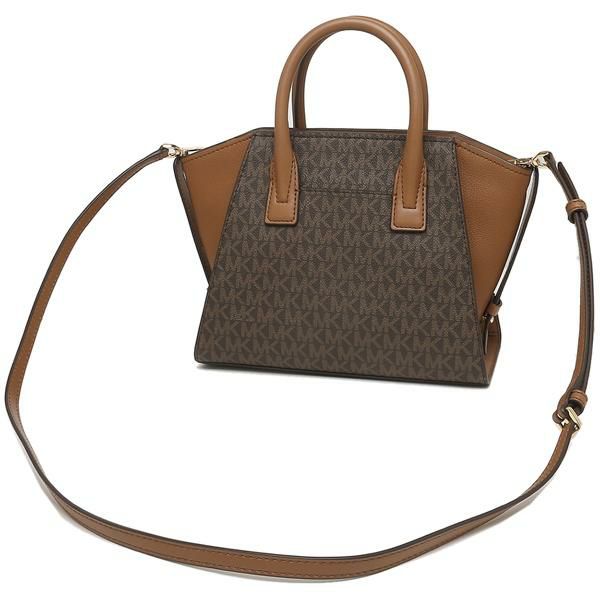 マイケルコース アウトレット ハンドバッグ ショルダーバッグ アヴリル ブラウン レディース MICHAEL KORS 35F1G4VM2B BROWN 詳細画像