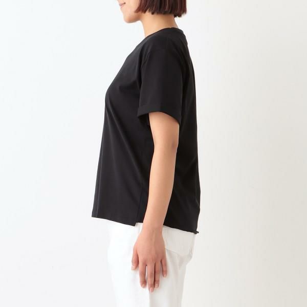 サンローランパリ Tシャツ トップス ロゴ ブラック レディース SAINT LAURENT PARIS 460876 YB2DQ 1000 詳細画像