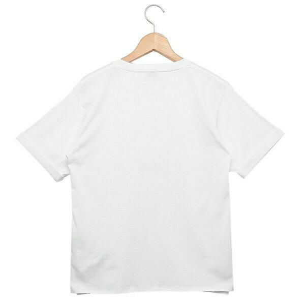 サンローランパリ Tシャツ トップス ロゴ ホワイト レディース SAINT LAURENT PARIS 460876 YB2DQ 9000 詳細画像
