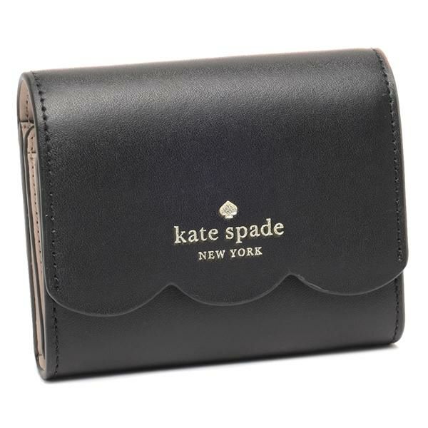 ケイトスペード アウトレット 折り財布 コインケース ジェマ ミニ財布 ブラック レディース KATE SPADE WLR00553 001
