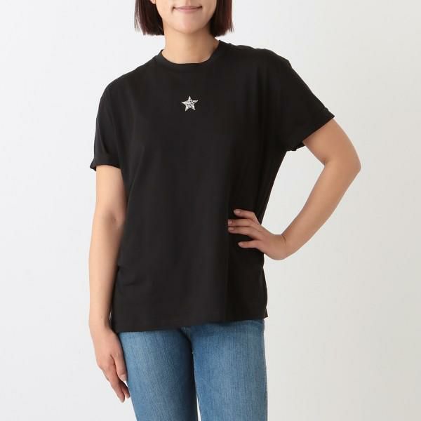 ステラマッカートニー トップス Tシャツ ミニスター ブラック レディース STELLA McCARTNEY 457142 SLW23 1000