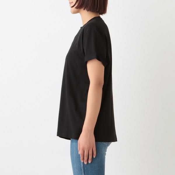 ステラマッカートニー トップス Tシャツ ミニスター ブラック レディース STELLA McCARTNEY 457142 SLW23 1000 詳細画像