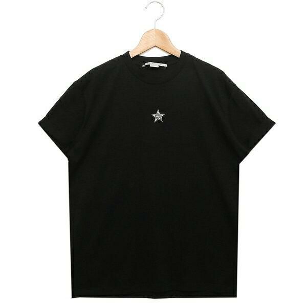 ステラマッカートニー トップス Tシャツ ミニスター ブラック レディース STELLA McCARTNEY 457142 SLW23 1000 詳細画像