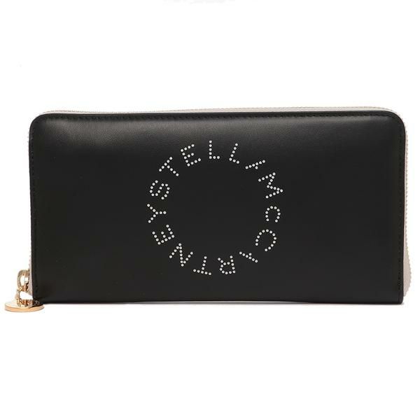 ステラマッカートニー 長財布 ロゴ ラウンドファスナー ブラック レディース STELLA McCARTNEY 700251 W8856 1000 詳細画像