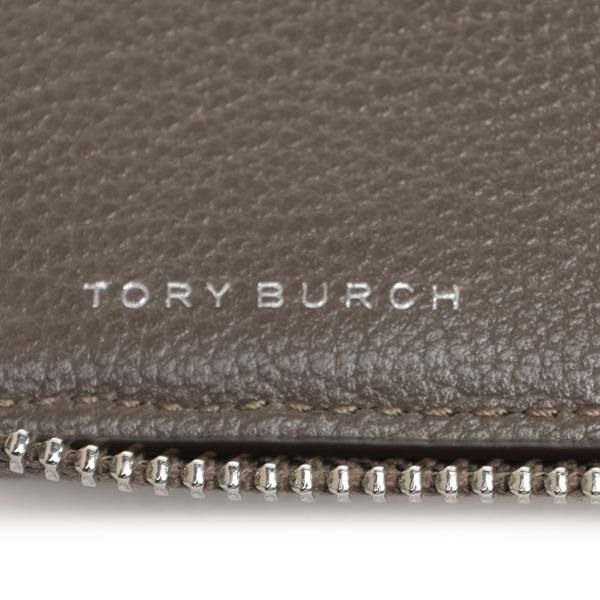 トリーバーチ アウトレット 二つ折り財布 フレミング グレー レディース TORY BURCH 84797 066 詳細画像