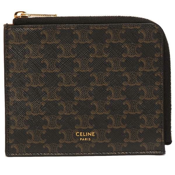 セリーヌ コインケース カードケース付き ブラウン メンズ CELINE 10D882CCP 04LU 詳細画像