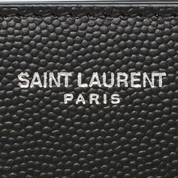 サンローランパリ 二つ折り財布 ビルクリップ ウォレット ブラック メンズ SAINT LAURENT PARIS 378005 BTY0N 1000 詳細画像