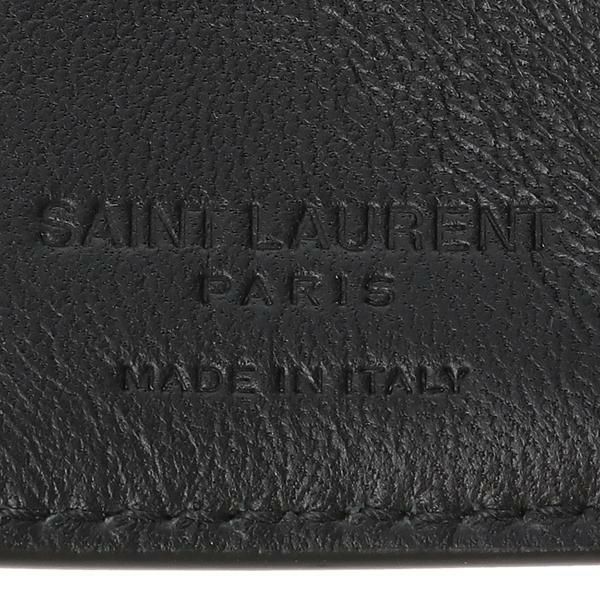 サンローランパリ 三つ折り財布 プティット ウォレット ブラック メンズ SAINT LAURENT PARIS 459996 BTY7N 1000 詳細画像