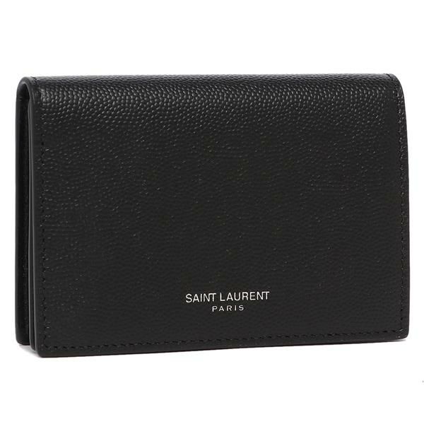 サンローランパリ カードケース クラシック サンローラン ビジネス ブラック メンズ SAINT LAURENT PARIS 469338 BTY7N 1000