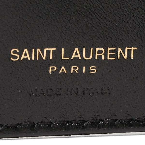 サンローランパリ 三つ折り財布 タイニー オリガミ モノグラム ウォレット ブラック レディース SAINT LAURENT PARIS 668274 BOWA1 1000 詳細画像