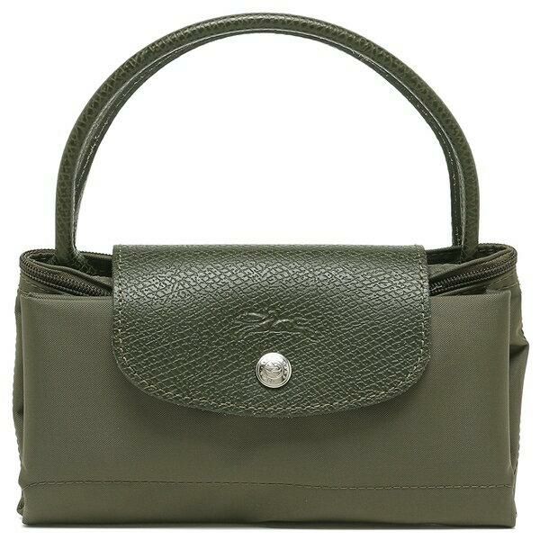 ロンシャン  ハンドバッグ プリアージュ グリーン Sサイズ リサイクル レディース LONGCHAMP L1621 919 詳細画像