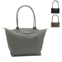 ロンシャン  トートバッグ プリアージュ グリーン Lサイズ リサイクル レディース LONGCHAMP L1899 919