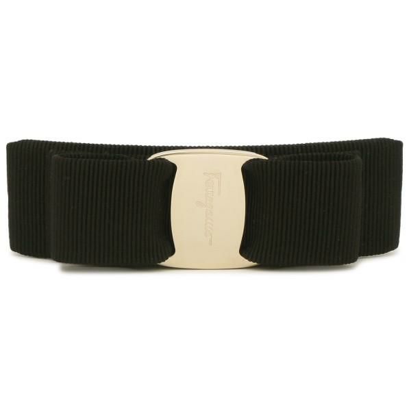 フェラガモ バレッタ アクセサリー レディース ヴァラ VARA リボン  Salvatore Ferragamo 342019 495450 ブラック 詳細画像