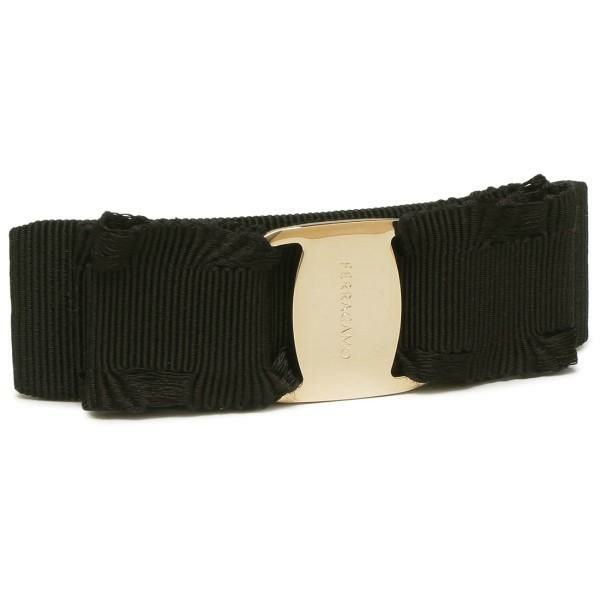 サルヴァトーレフェラガモ バレッタ アクセサリー ヴァラリボン ヘアアクセサリー ブラック レディース Salvatore Ferragamo 346972 662681