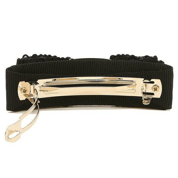 サルヴァトーレフェラガモ バレッタ アクセサリー ヴァラリボン ヘアアクセサリー ブラック レディース Salvatore Ferragamo 346972 662681 詳細画像
