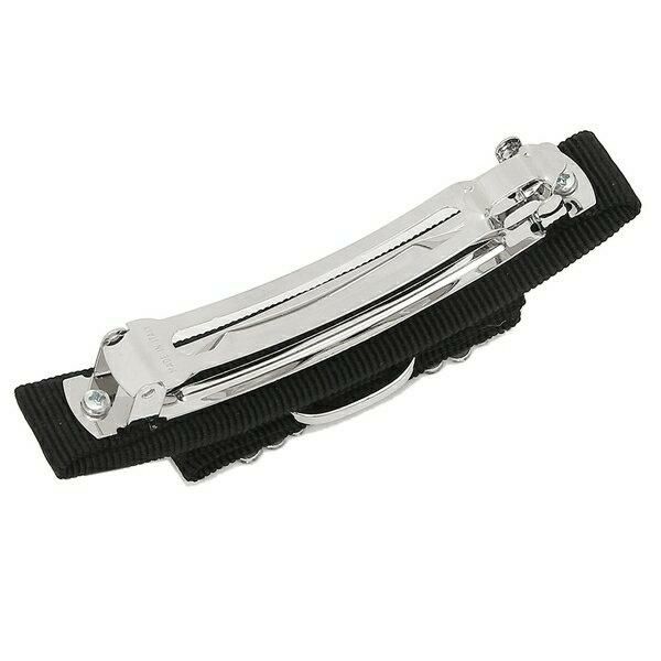 フェラガモ バレッタ アクセサリー レディース ヴァラ VARA リボン クリスタル Salvatore Ferragamo 347582 713035 ブラック 詳細画像