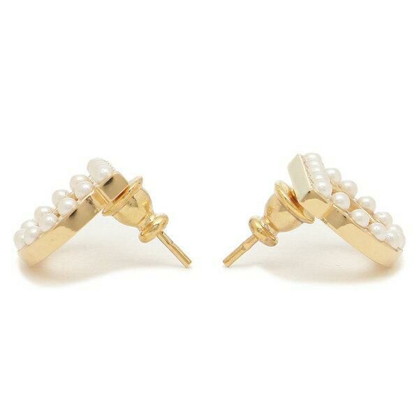 フェラガモ ピアス アクセサリー ガンチーニ クリスタルパール ミディアム ゴールド レディース Salvatore Ferragamo 760125 696581 詳細画像