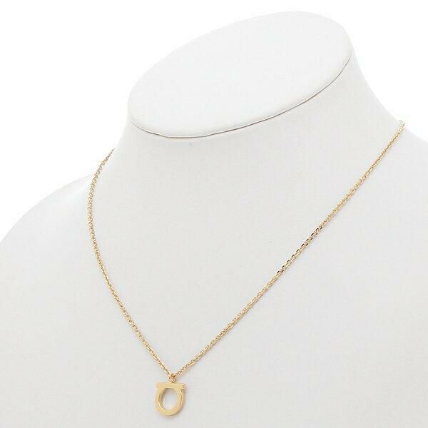 サルヴァトーレフェラガモ ネックレス ペンダント アクセサリー ガンチーニ ゴールド レディース Salvatore Ferragamo 760133 696658 詳細画像