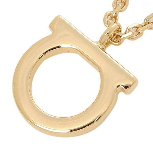 サルヴァトーレフェラガモ ネックレス ペンダント アクセサリー ガンチーニ ゴールド レディース Salvatore Ferragamo 760133 696658 詳細画像
