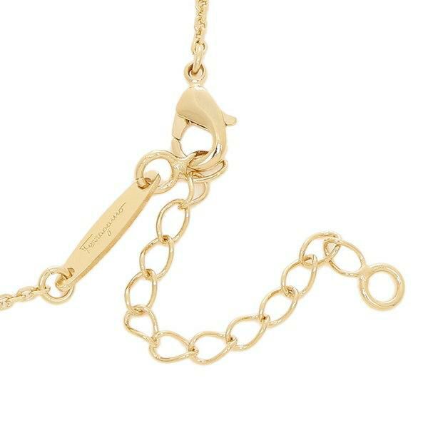 サルヴァトーレフェラガモ ネックレス ペンダント アクセサリー ガンチーニ ゴールド レディース Salvatore Ferragamo 760133 696658 詳細画像