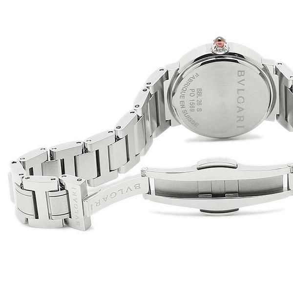 ブルガリ BVLGARI 時計 腕時計 ブルガリ 時計 レディース BVLGARI BBL26BSSD ブルガリブルガリ 腕時計 ウォッチ シルバー/ブラック 詳細画像
