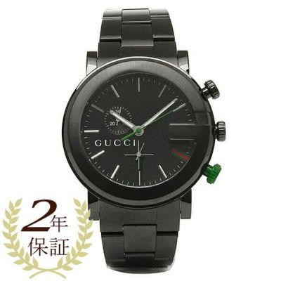 2年保証】グッチ 時計 メンズ 腕時計 GUCCI Gラウンド クロノグラフ