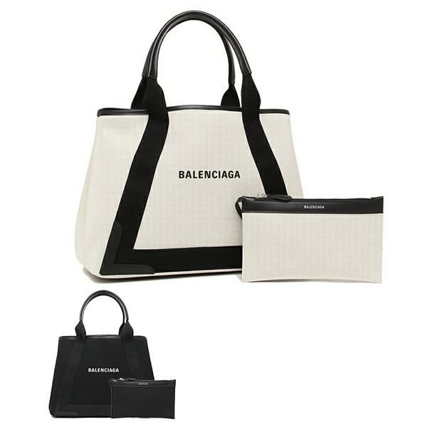 バレンシアガ トートバック ネイビー カバ Mサイズ レディース BALENCIAGA 581292 2HH3N