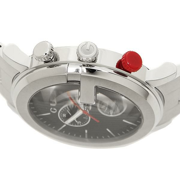 グッチ 時計 メンズ GUCCI YA101361 Gクロノ 腕時計 ウォッチ ブラック 詳細画像